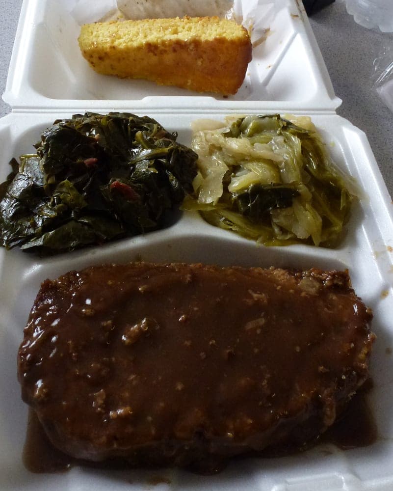 Meat Loaf - Soul food dish at Josephine's Toledo Ohio