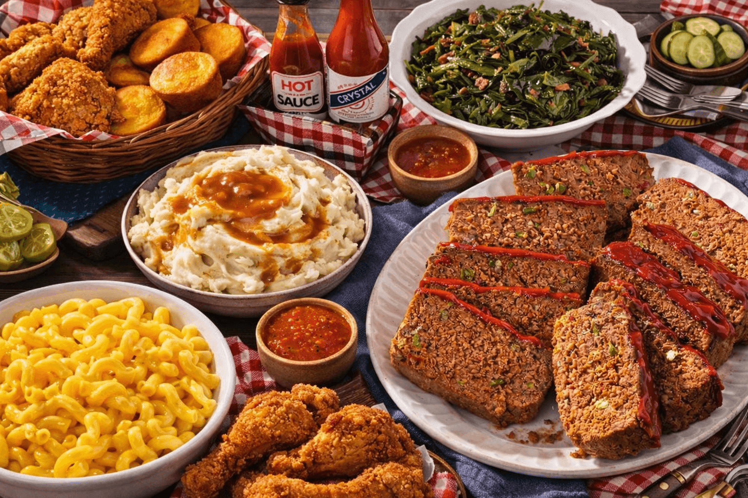 Soul food menu - Josephine's Toledo Ohio