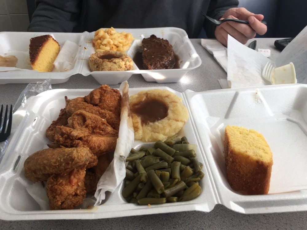 Whole Wings - Soul food dish at Josephine's Toledo Ohio